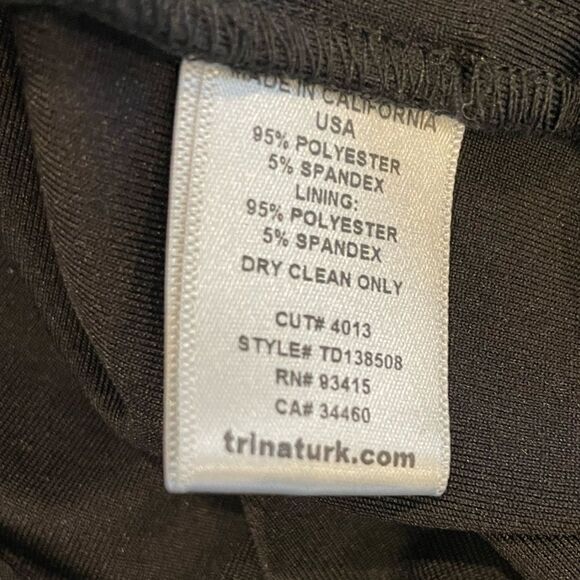 EUC Trina Turk dress Sz. 2 - Picture 4 of 5